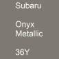 Preview: Subaru, Onyx Metallic, 36Y.